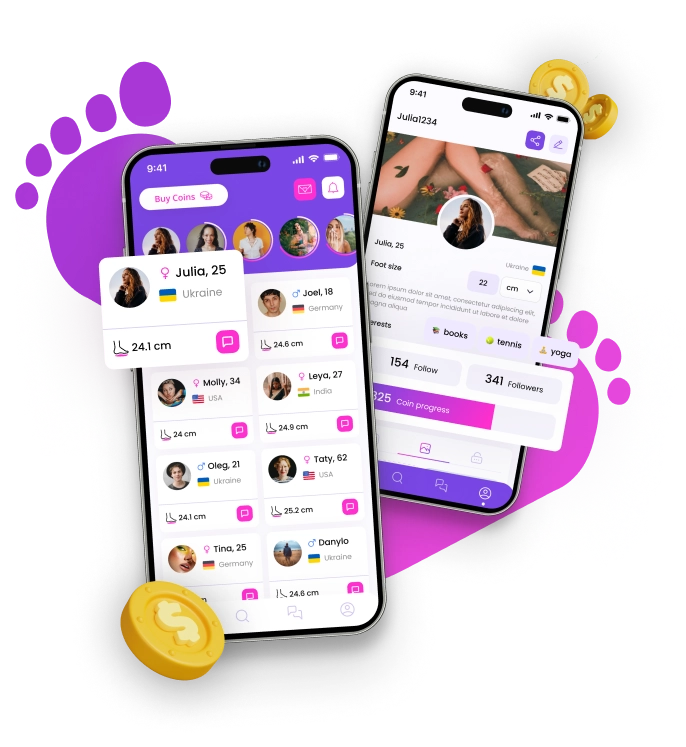 FootLove App Screenshots